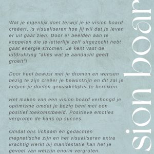 Waarom een Vison Board